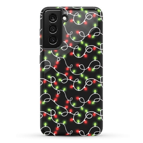 Christmas Lights Pattern Phone Case